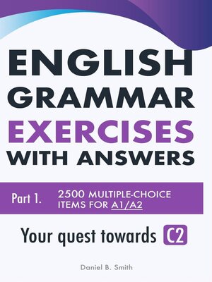 cover image of English Grammar Exercises with answers Part 1